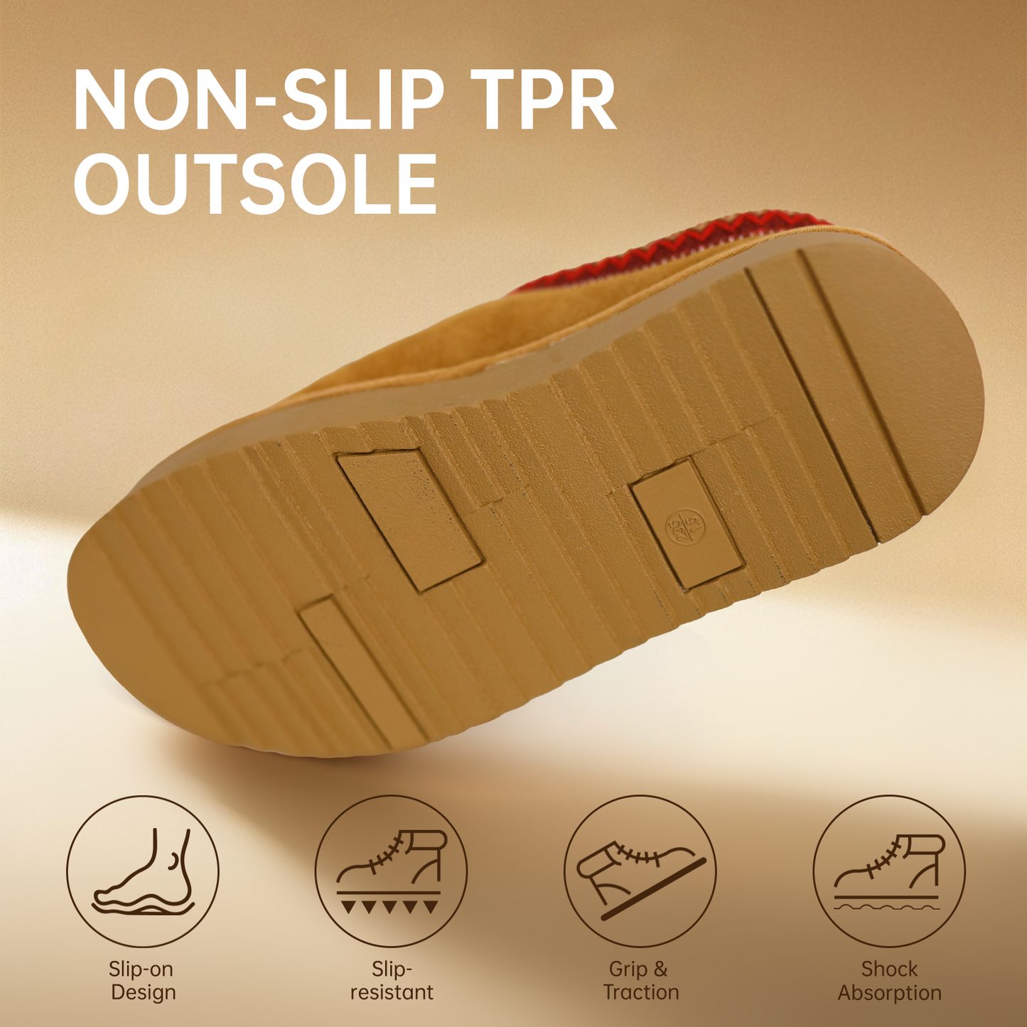 2410 Platform Suede Braided Fluffy Slipper Shoes