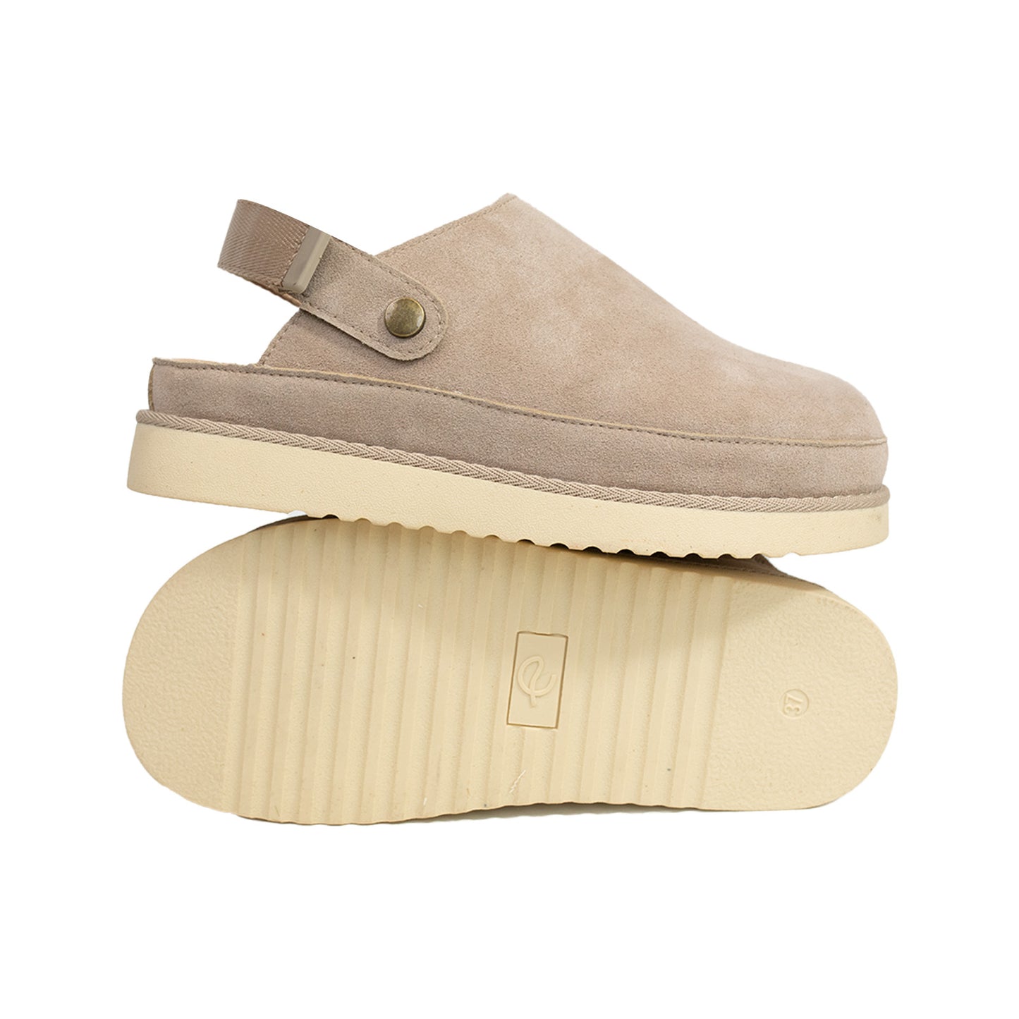 2401 Comfort Suede 2-in-1 Strap Clogs