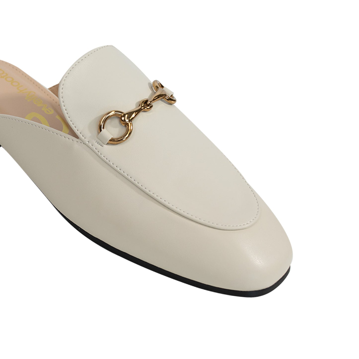 8001 Prince Mules Pointed Toe Snaffle-Trim Backless Loafers