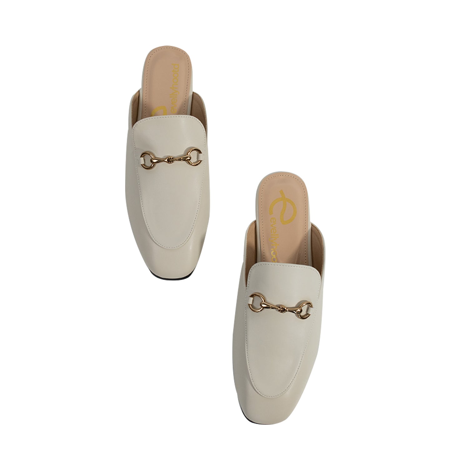 8001 Prince Mules Pointed Toe Snaffle-Trim Backless Loafers