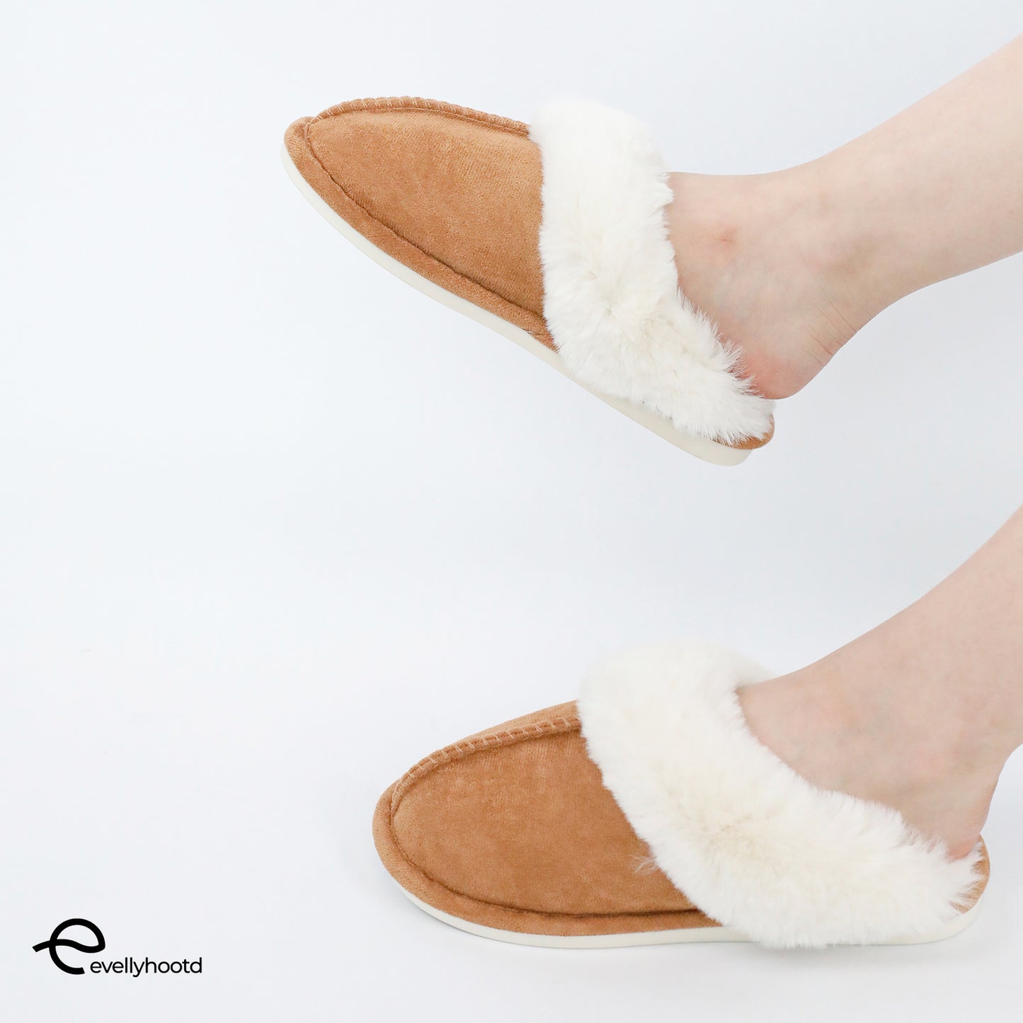 8666 Comfort Fluffy Home Slippers