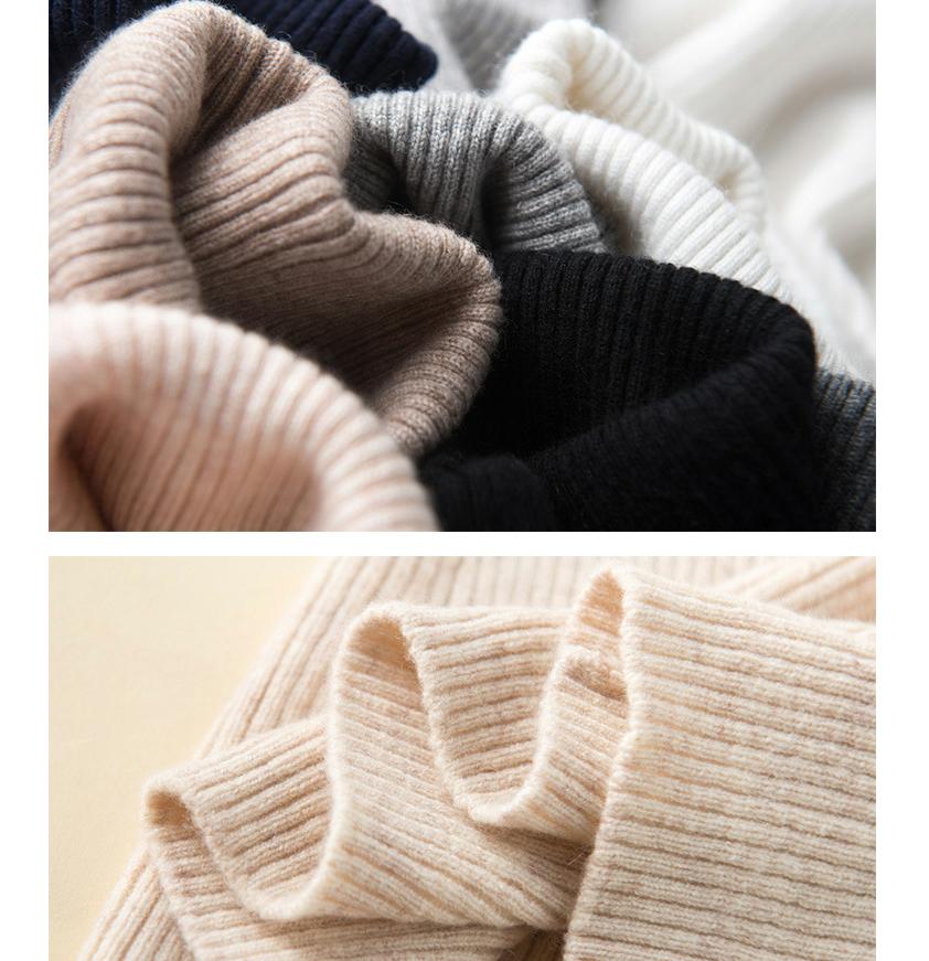 Soft Comfy Turtleneck Knitted Bottoming Sweater | Fit UK6-20