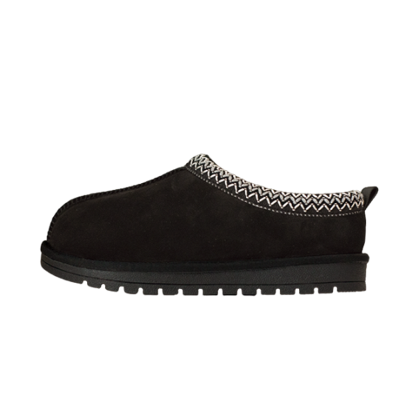 2409 Suede Braided Fluffy Slip-on Slipper Shoes