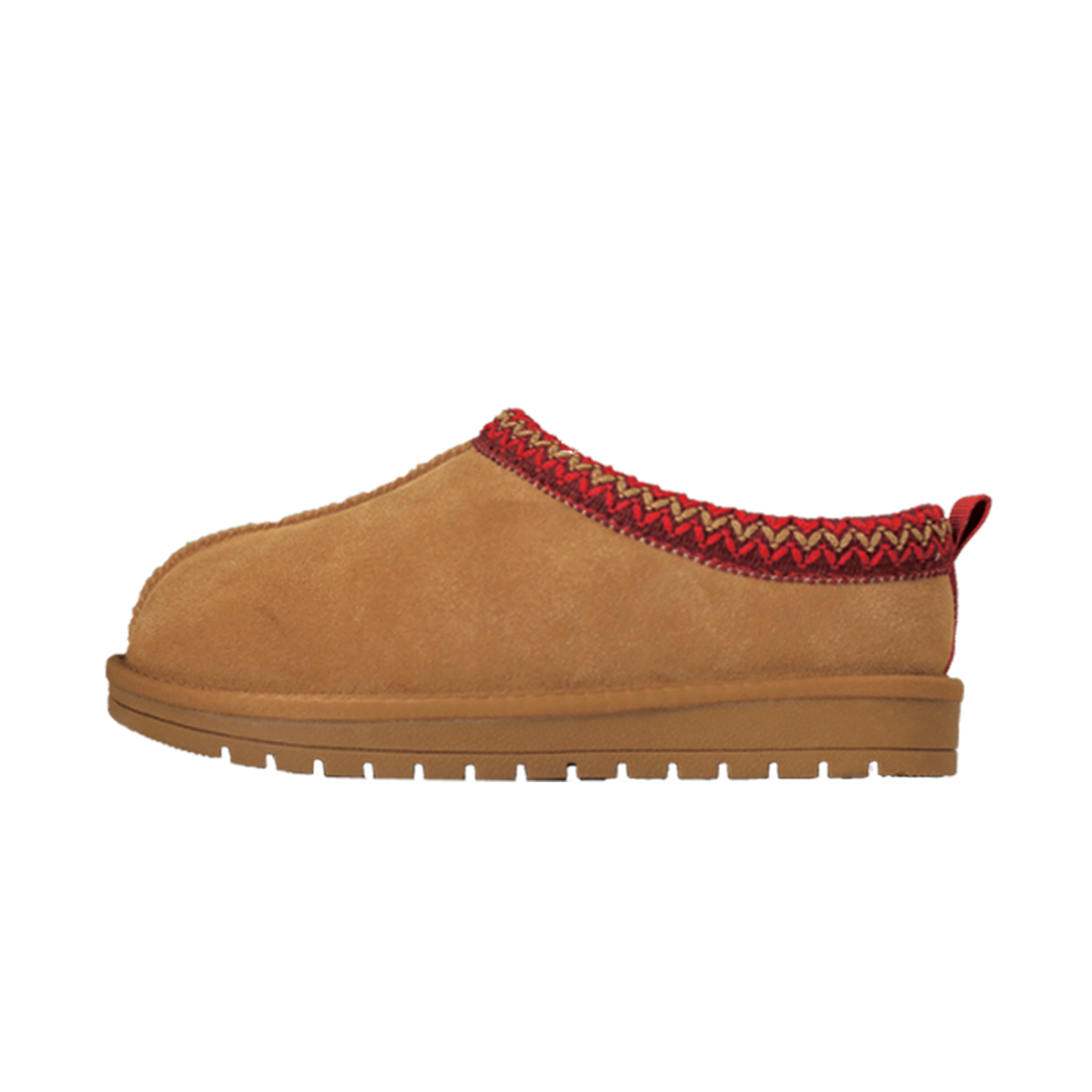 2409 Suede Braided Fluffy Slip-on Slipper Shoes