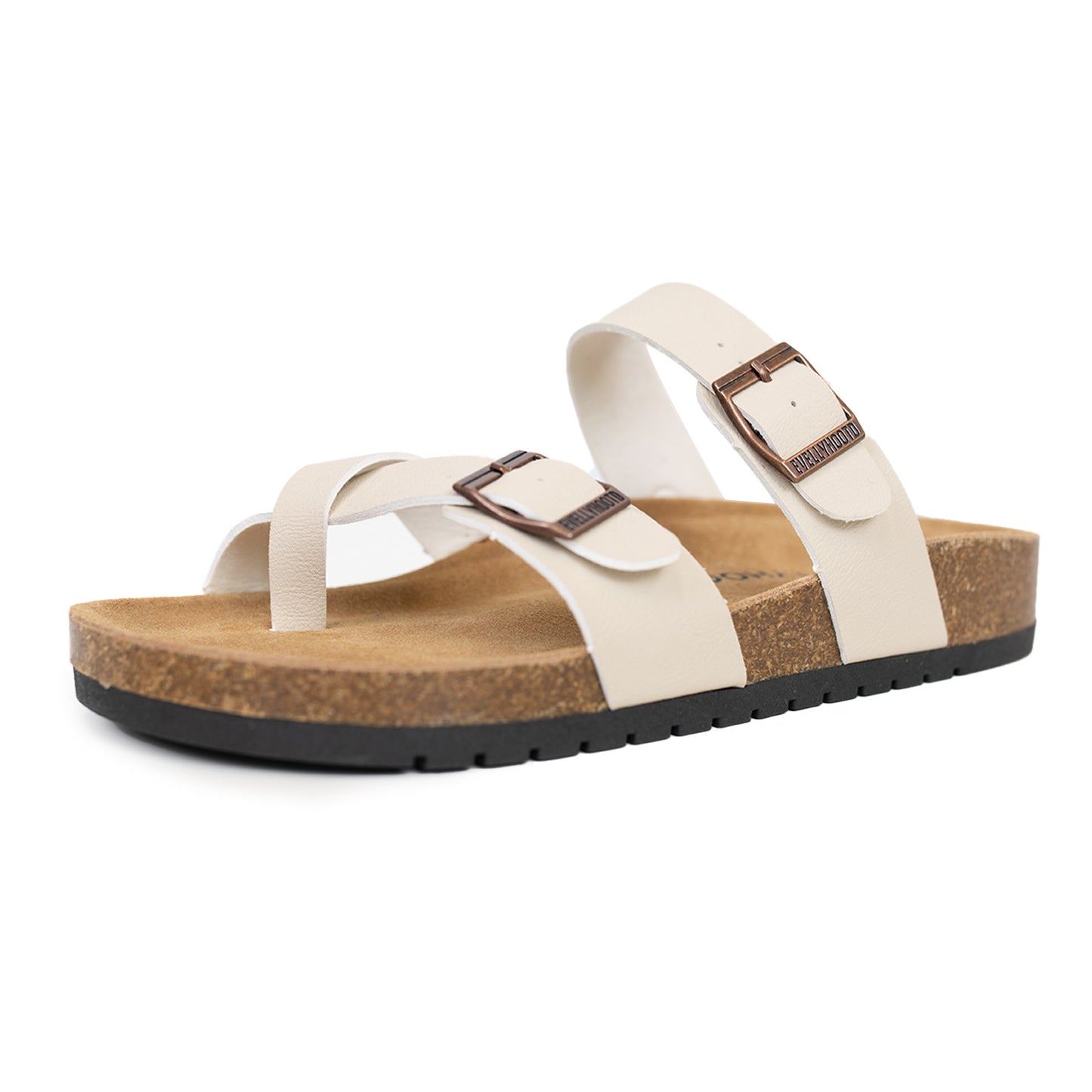 2502 Cork Footbed Flip Flop Sandals with Arch Support