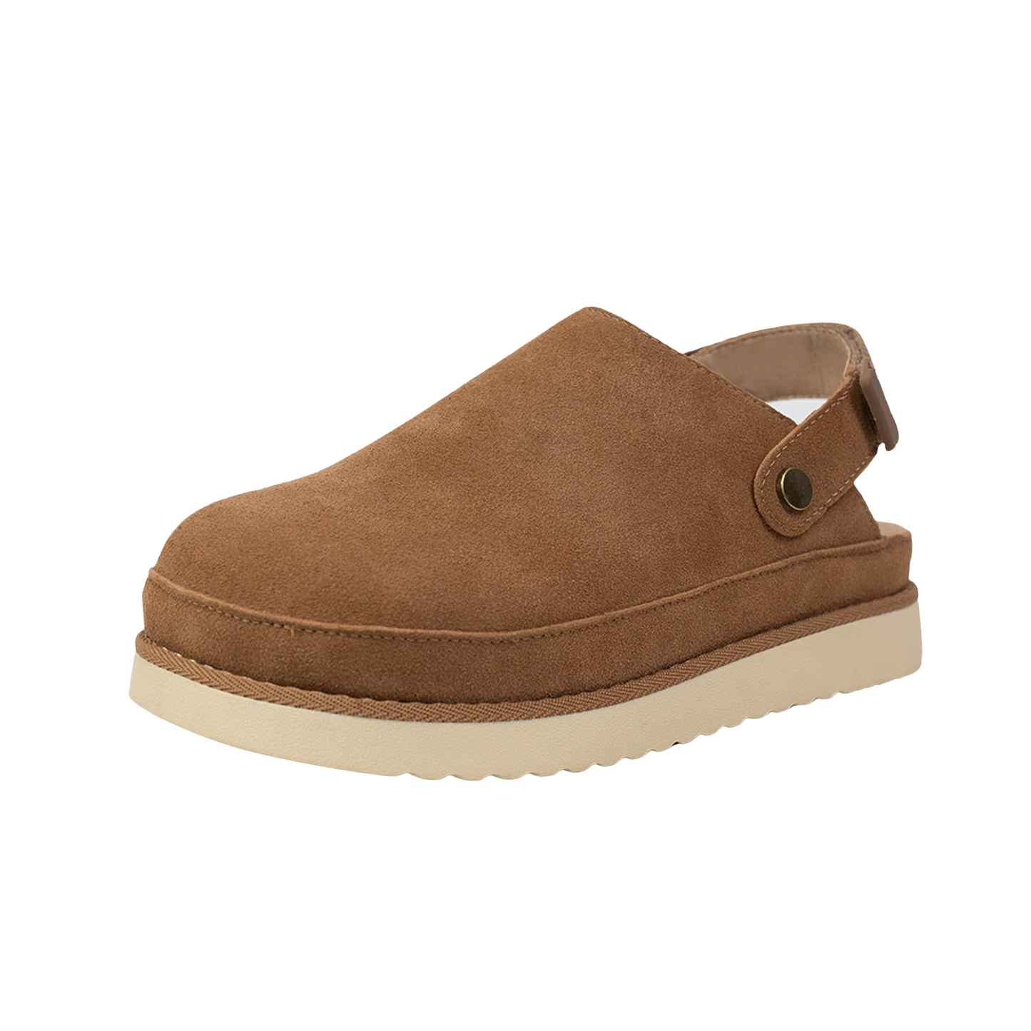 2401 Comfort Suede 2-in-1 Strap Clogs
