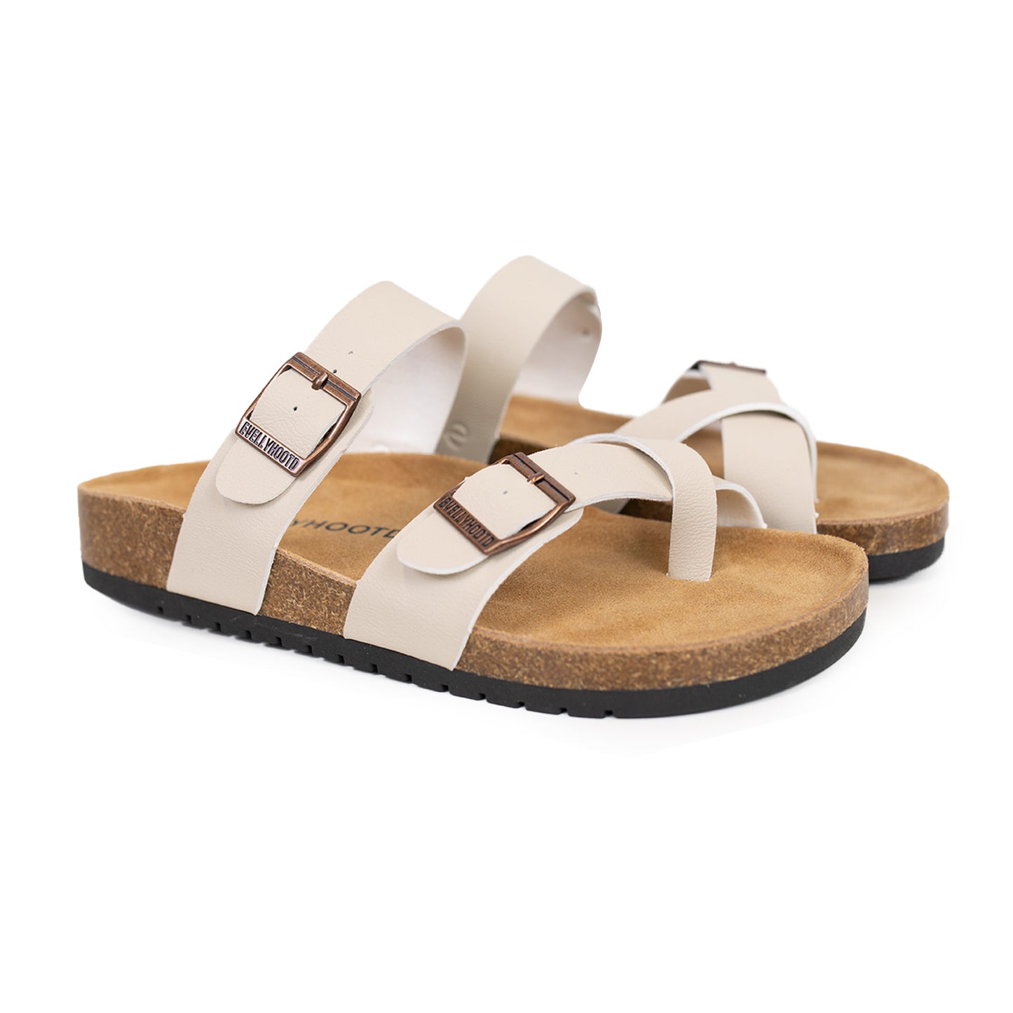 2502 Cork Footbed Flip Flop Sandals with Arch Support