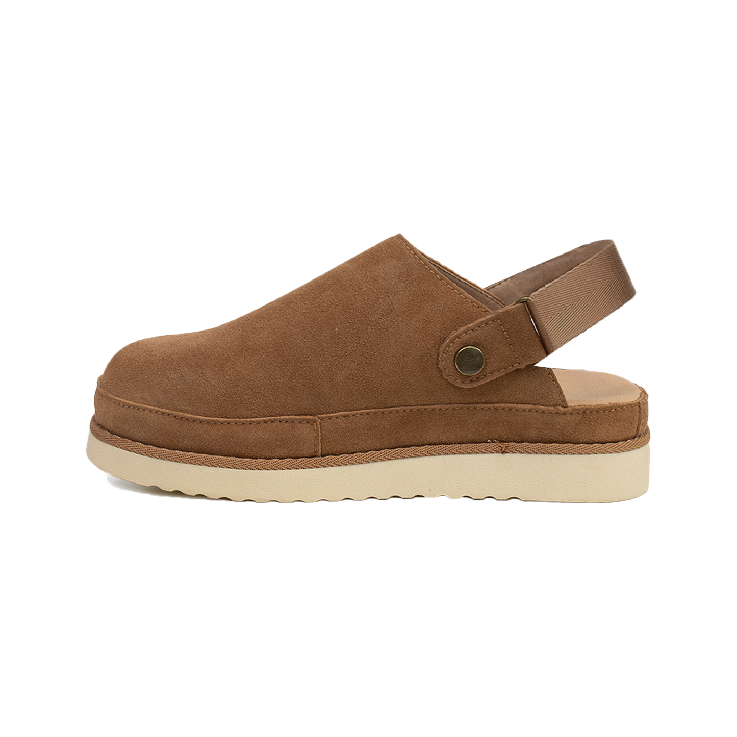 2401 Comfort Suede 2-in-1 Strap Clogs