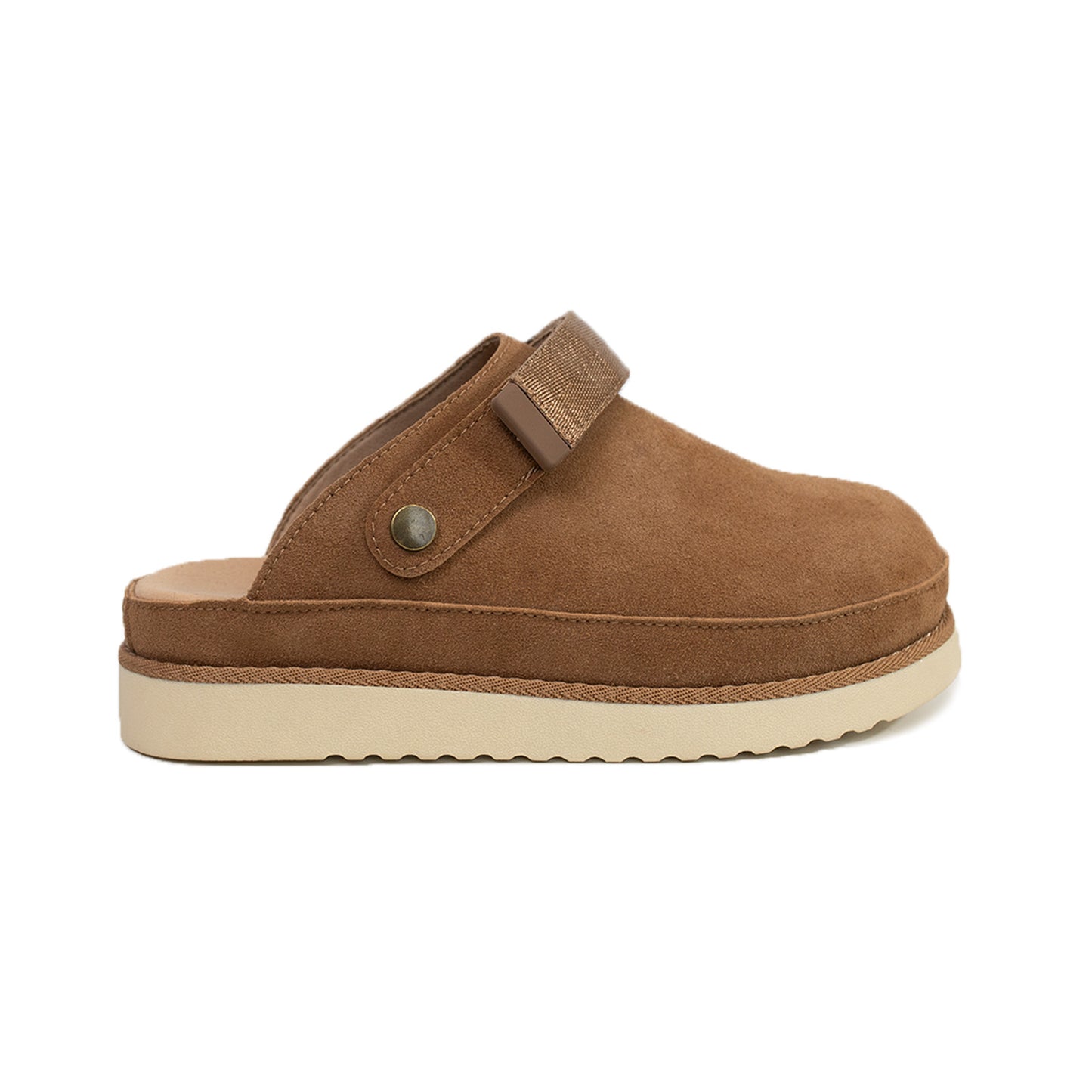 2401 Comfort Suede 2-in-1 Strap Clogs