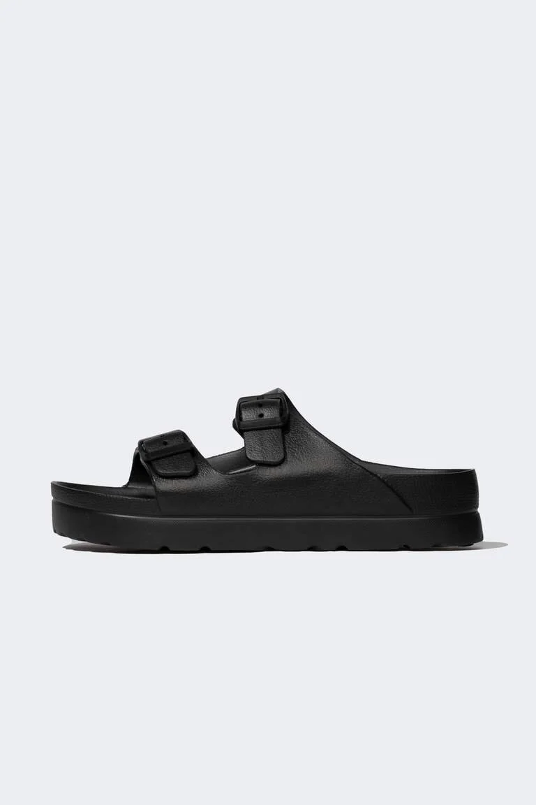 Platform EVA Dual Buckle Beach Slides