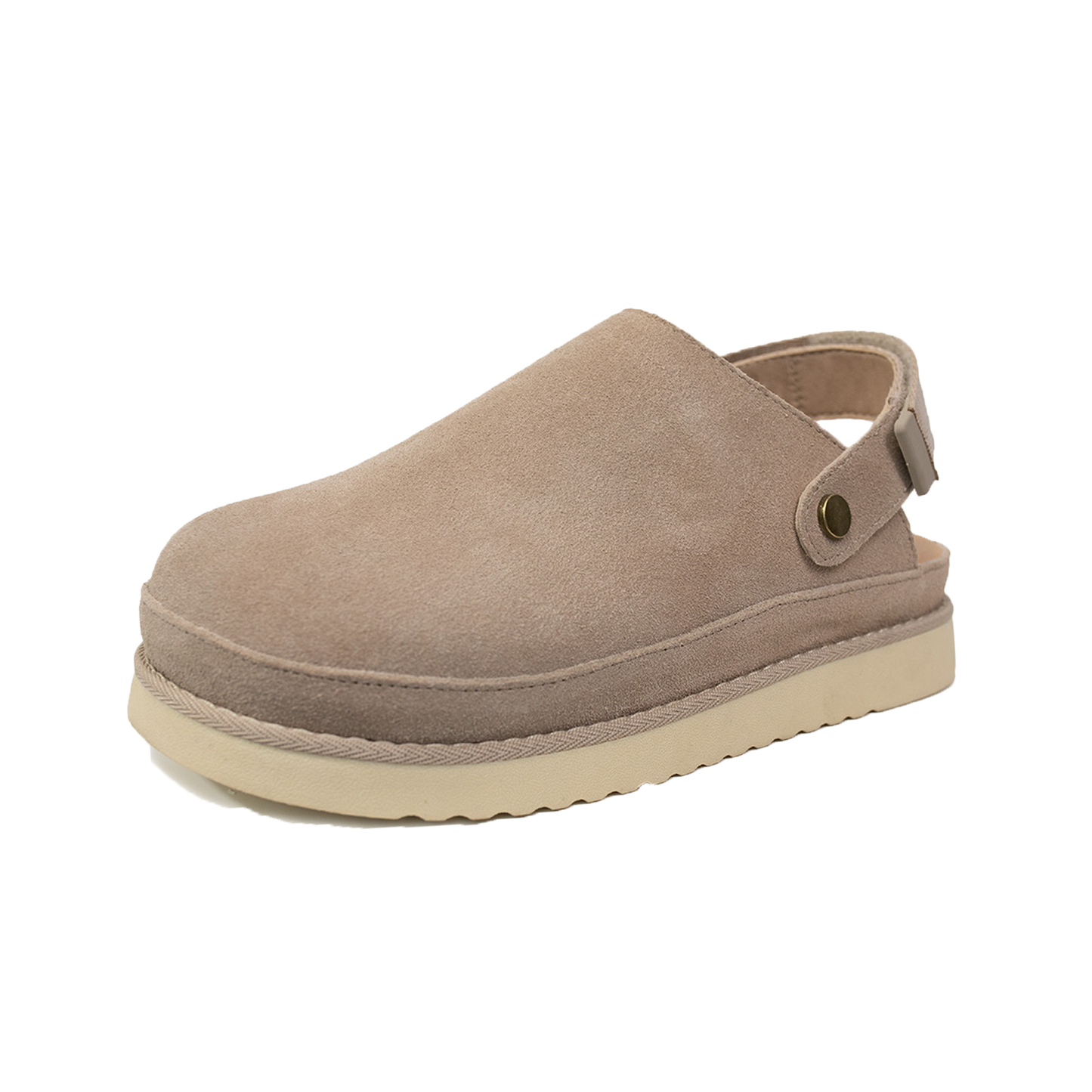 2401 Comfort Suede 2-in-1 Strap Clogs