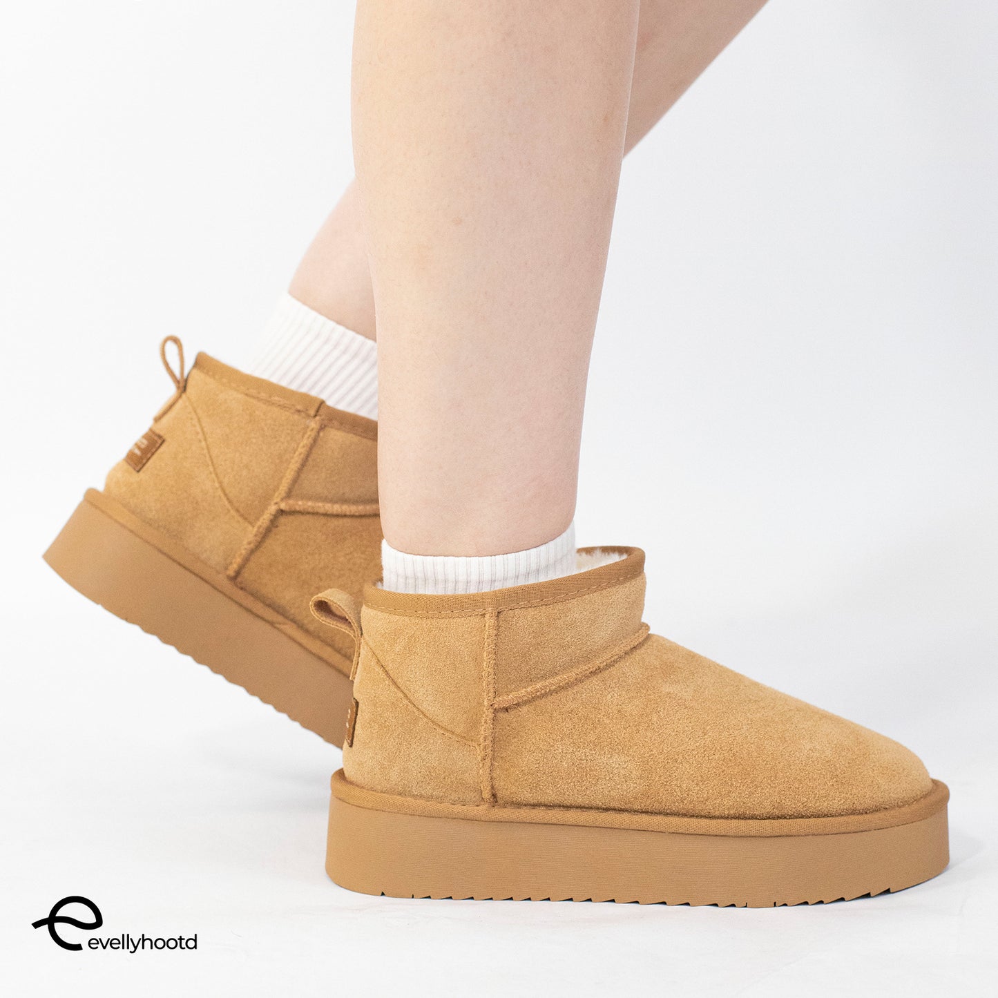 2422 Platform Classic Ankle Snow Boots