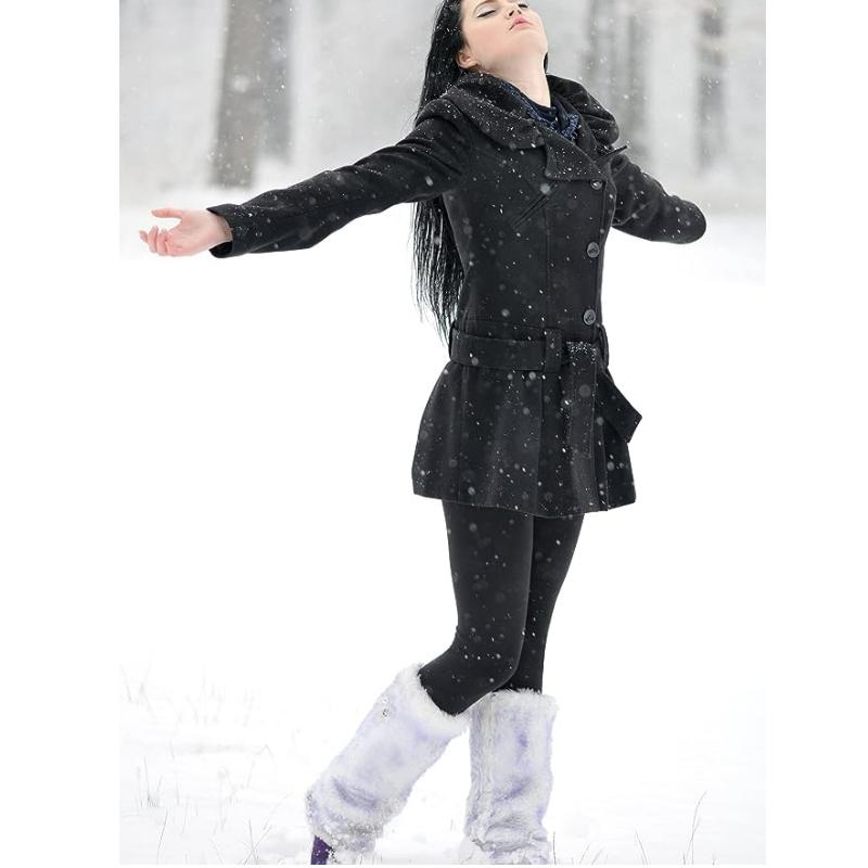 High Stretchy Thicken Fleece Lined Leggings - Winter Warmer