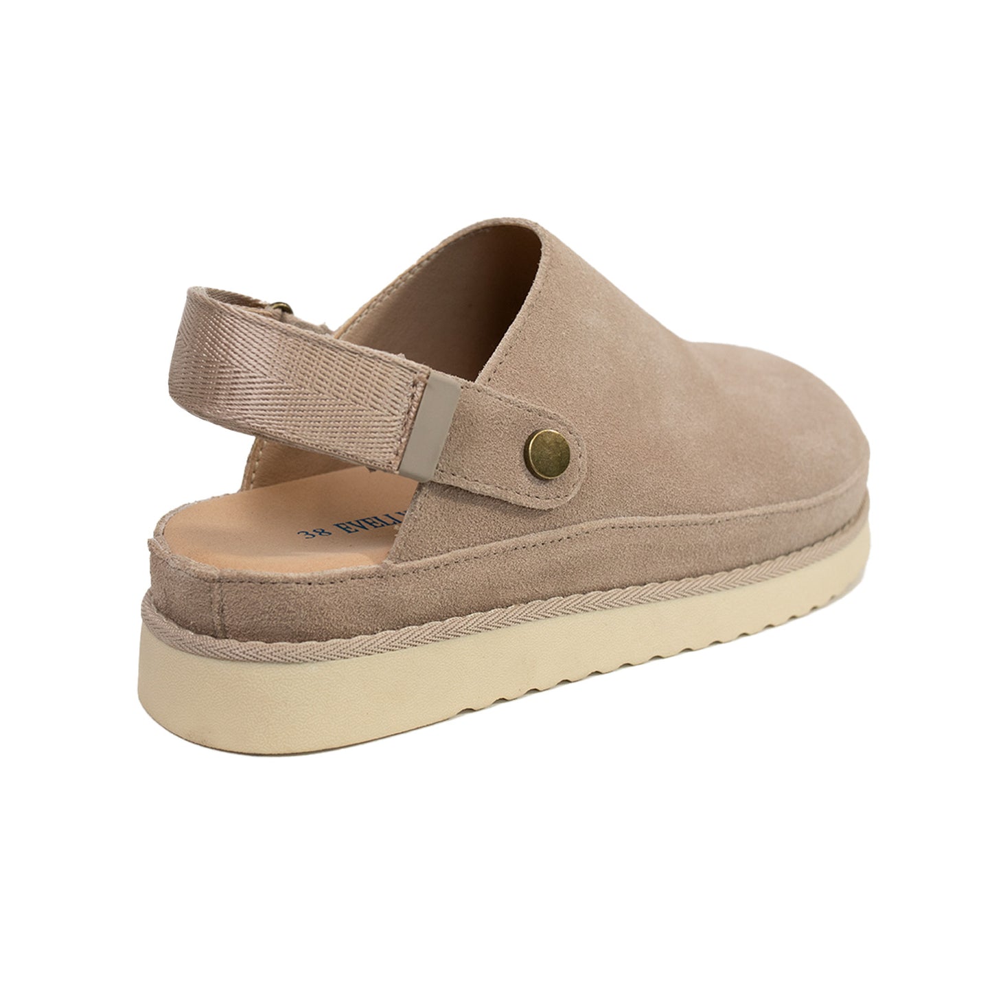 2401 Comfort Suede 2-in-1 Strap Clogs