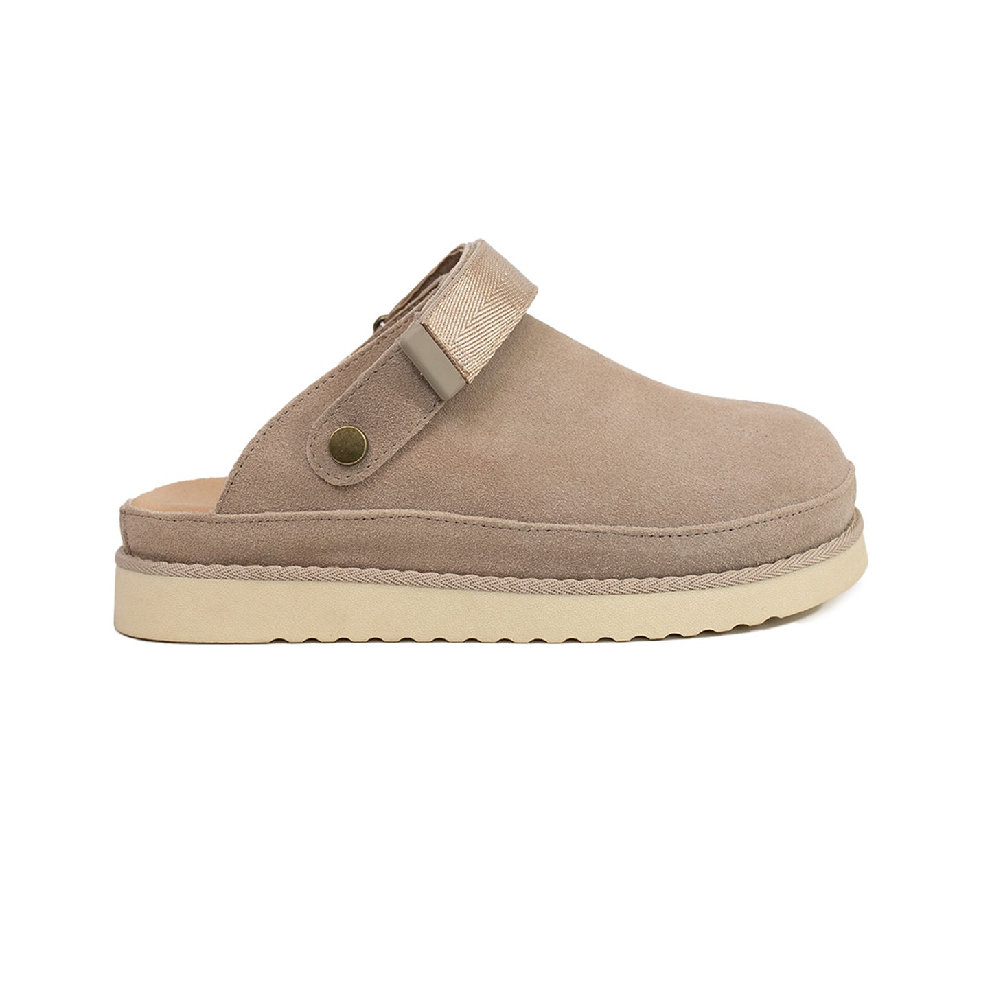 2401 Comfort Suede 2-in-1 Strap Clogs