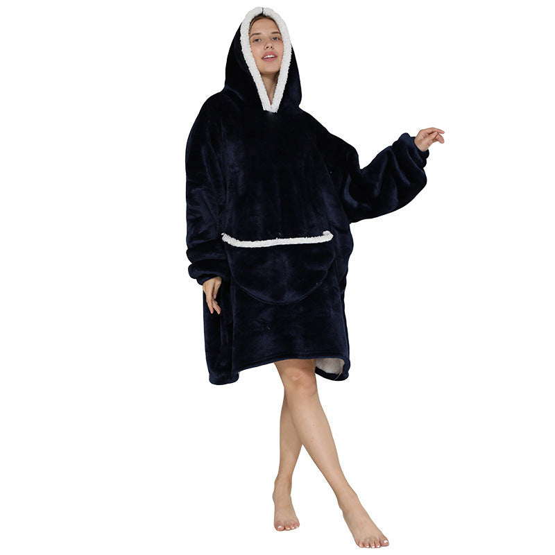 Winter Warm Hoodie Blanket Oversized Pajamas Unisex Oversized Giant