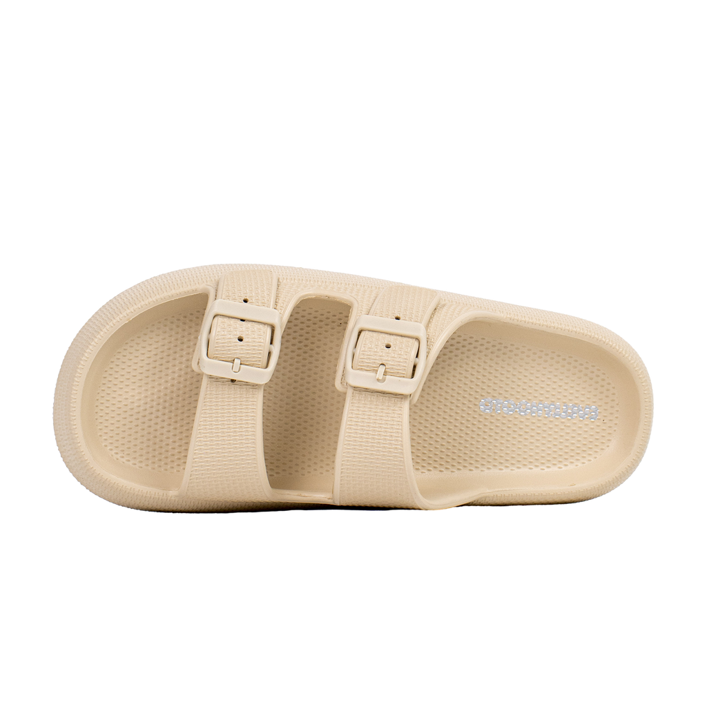 2302 EVA-Strandsandalen mit Doppelschnalle in Wolkenoptik