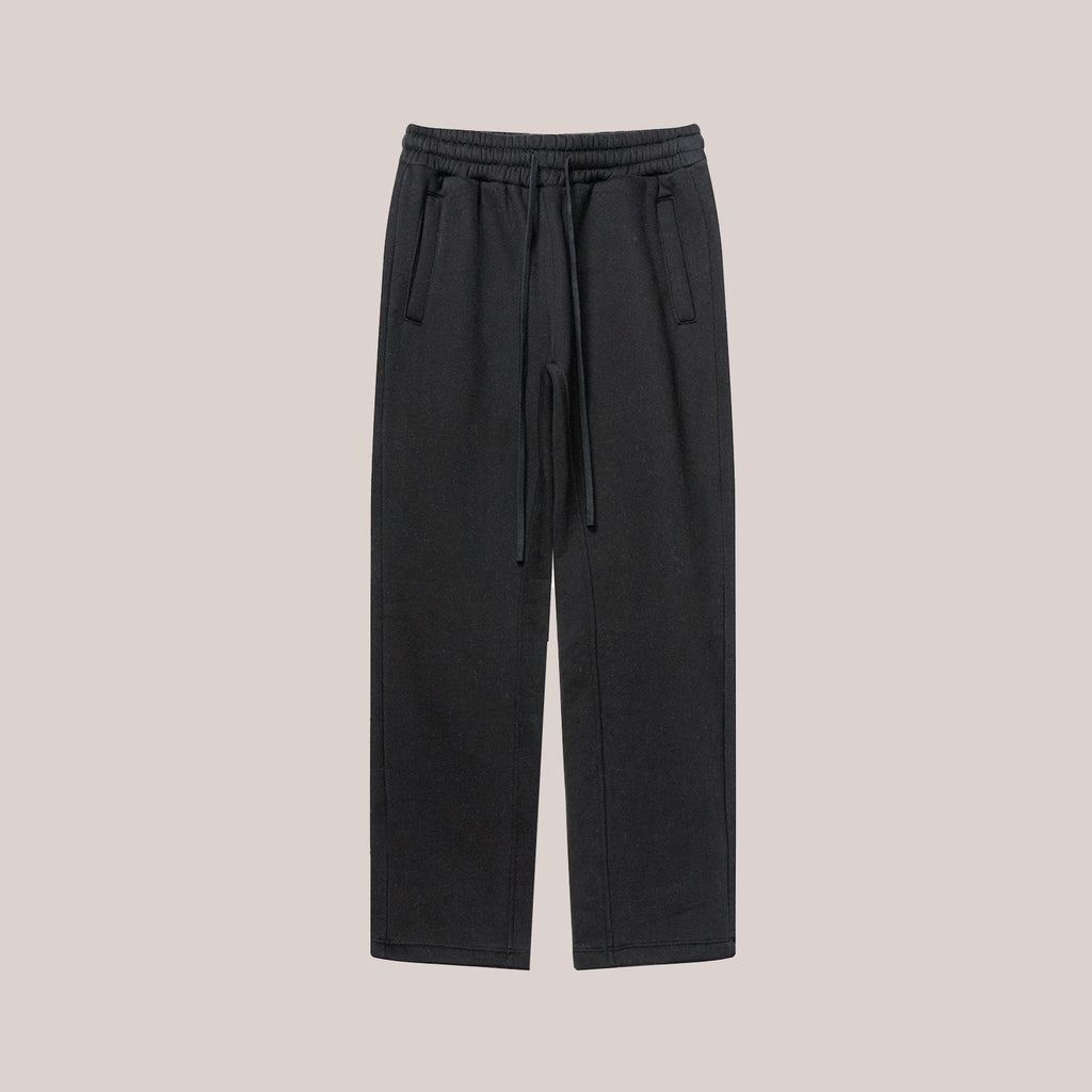 600GSM gerade Fleece-Jogginghose