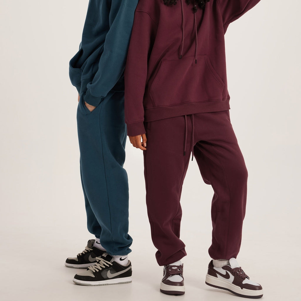 600GSM Fleece-Jogginghose mit Bündchen