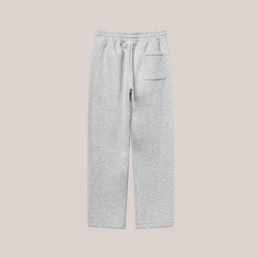 600GSM gerade Fleece-Jogginghose