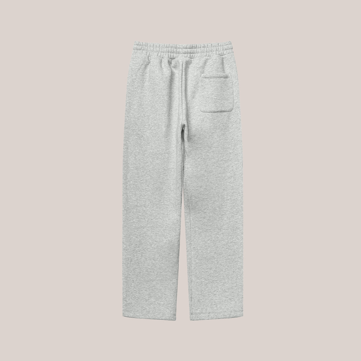 600GSM gerade Fleece-Jogginghose