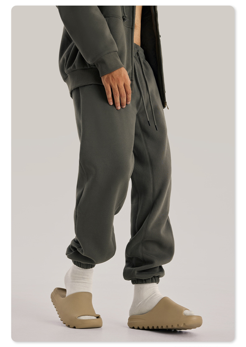 345 GSM Cuffed-Leg Fleece Comfort Sweatpants