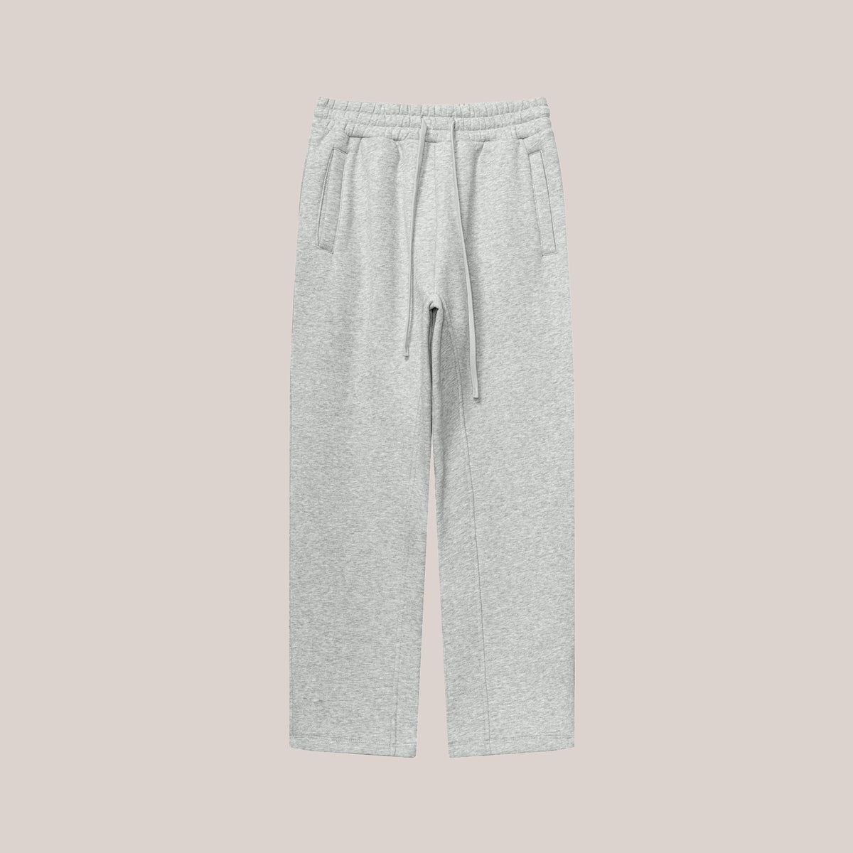 600GSM gerade Fleece-Jogginghose