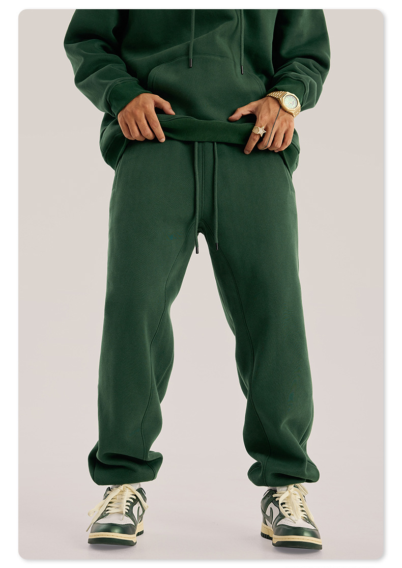 345 GSM Cuffed-Leg Fleece Comfort Sweatpants