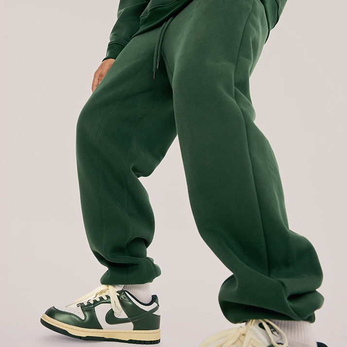 600GSM Fleece-Jogginghose mit Bündchen