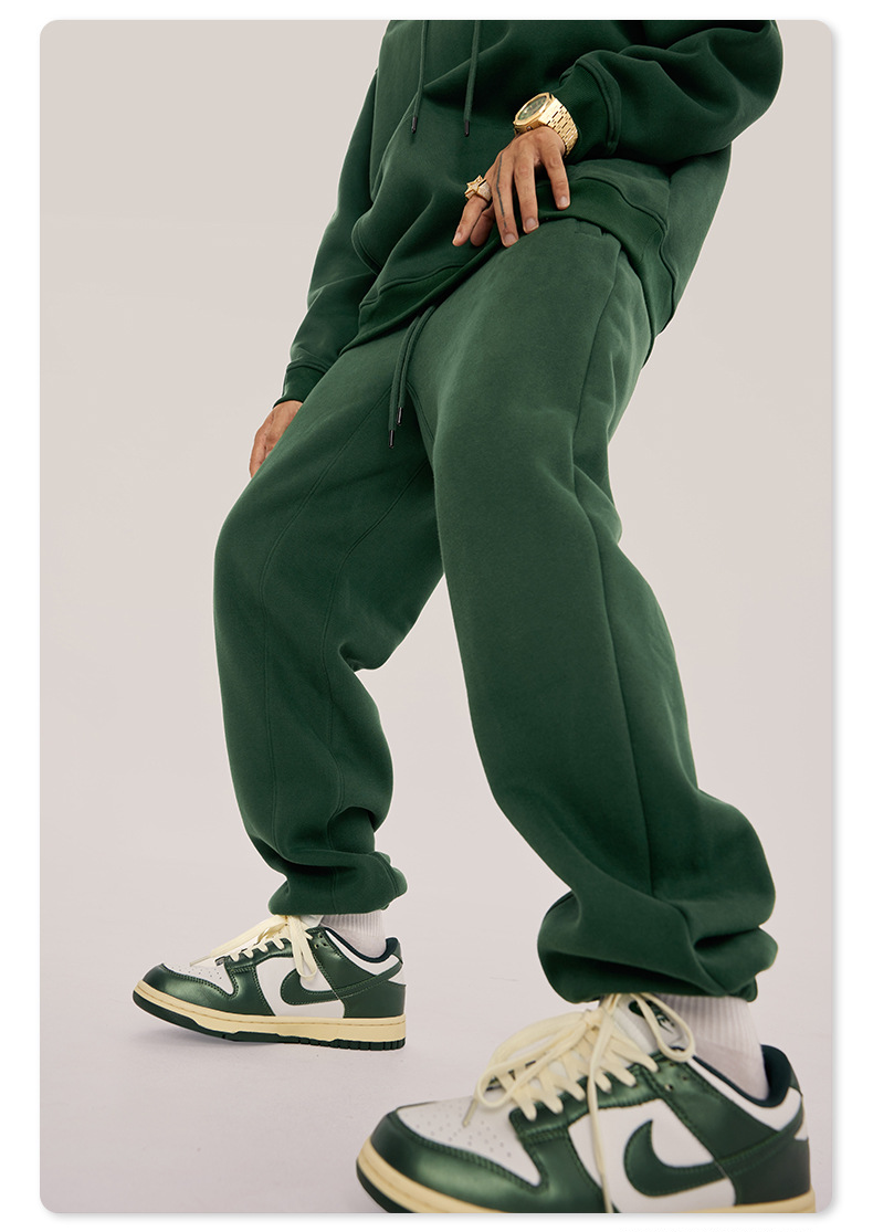 345 GSM Cuffed-Leg Fleece Comfort Sweatpants