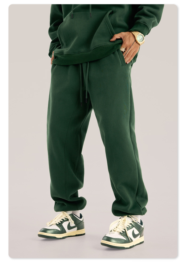 345 GSM Cuffed-Leg Fleece Comfort Sweatpants