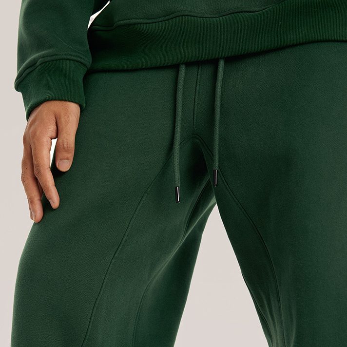 600GSM Fleece-Jogginghose mit Bündchen