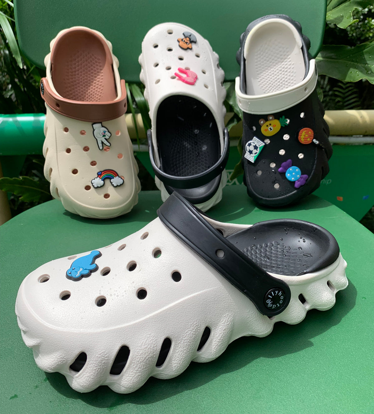 Draco | Take My Soul Out Detachable Cloud Sole Clogs - By EVELLYHOOTD