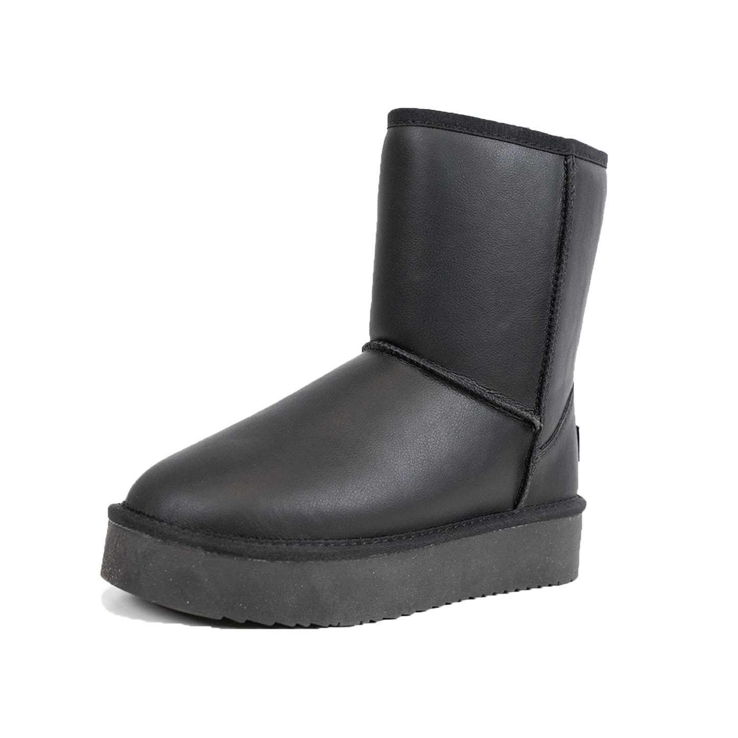 2430 Classic Leather Mid-Calf Boots