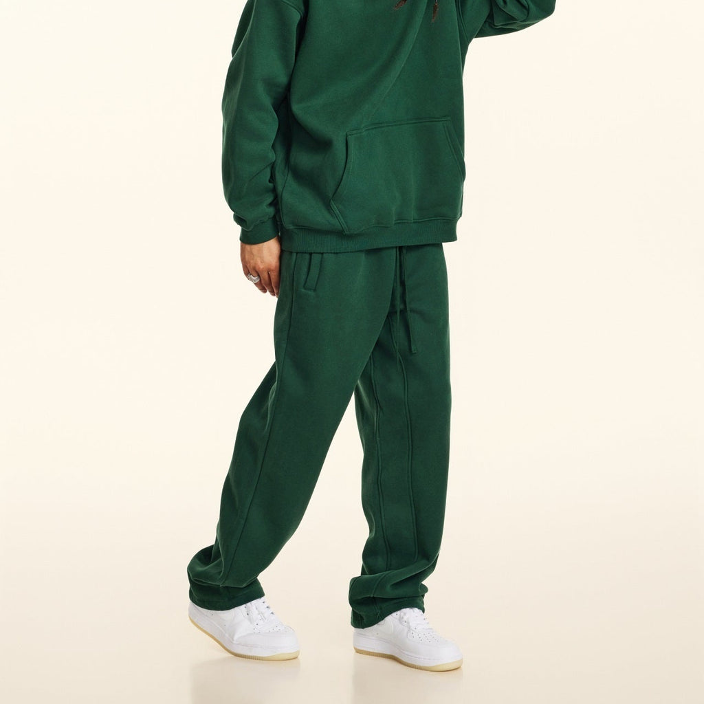 600GSM gerade Fleece-Jogginghose
