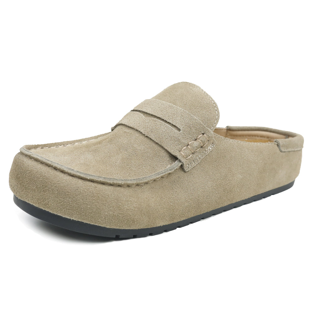 8559 Lofel | Genuine Suede Loafer Mules