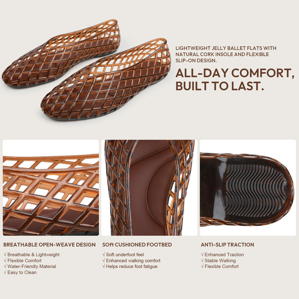4001 Lattice Jelly Flats