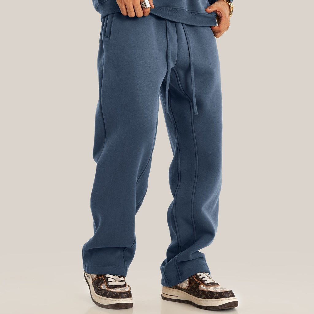 600GSM gerade Fleece-Jogginghose
