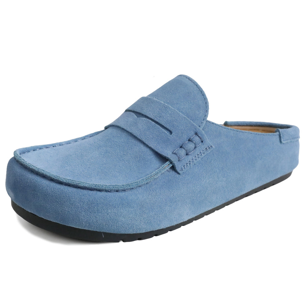 8559 Lofel | Genuine Suede Loafer Mules