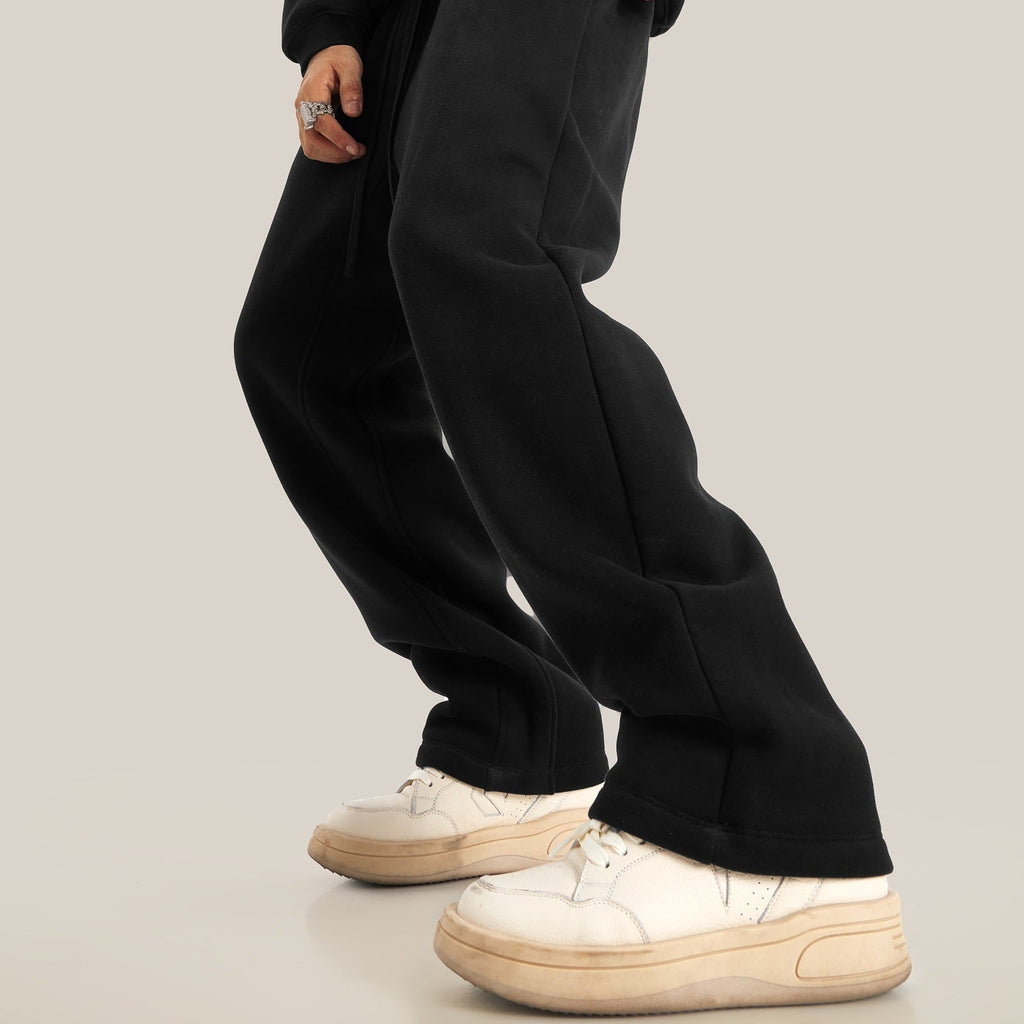 600GSM gerade Fleece-Jogginghose