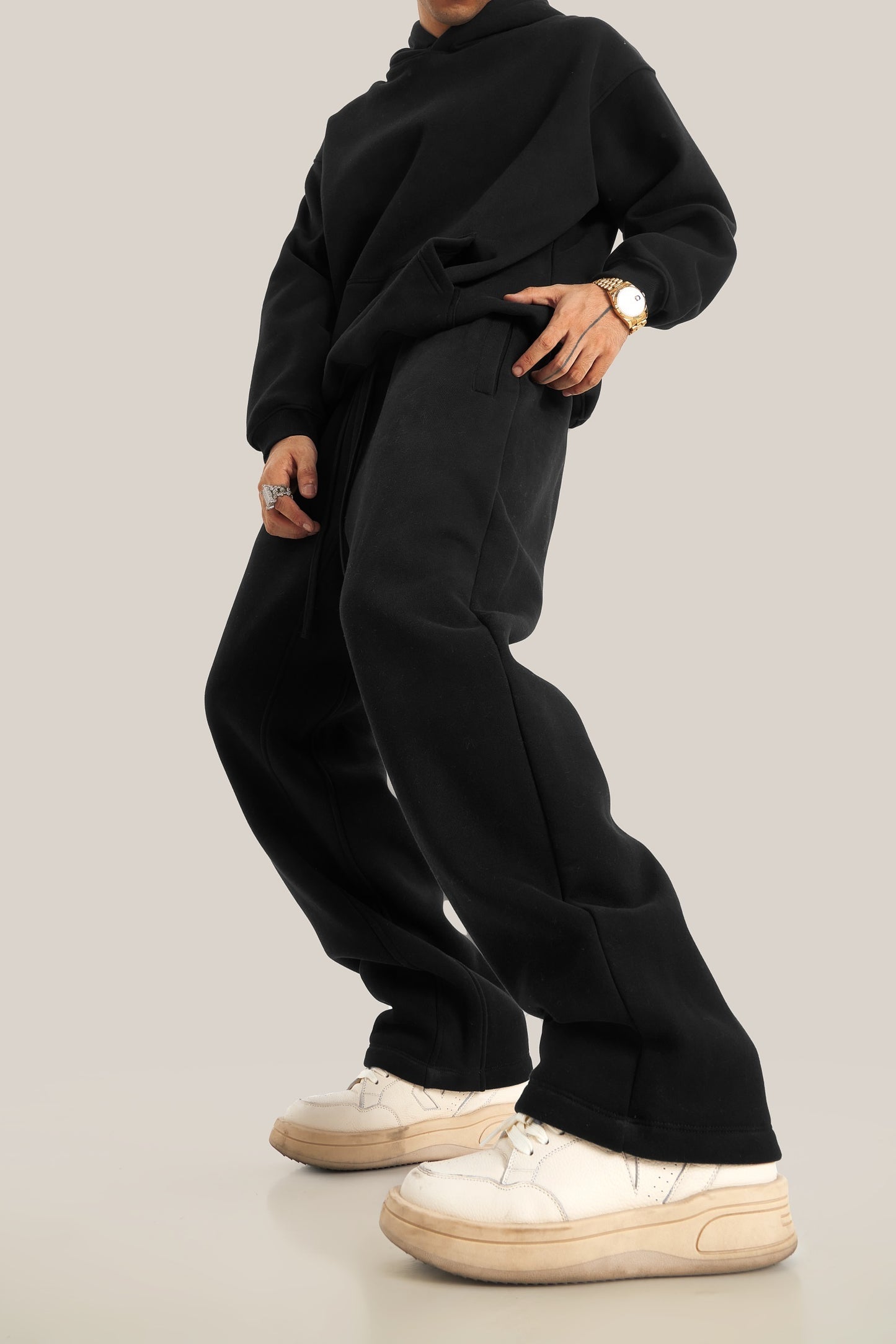 600GSM Straight Fleece Sweatpants