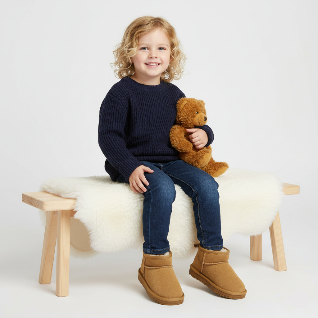5829 Kids Classic Ankle Snow Boots