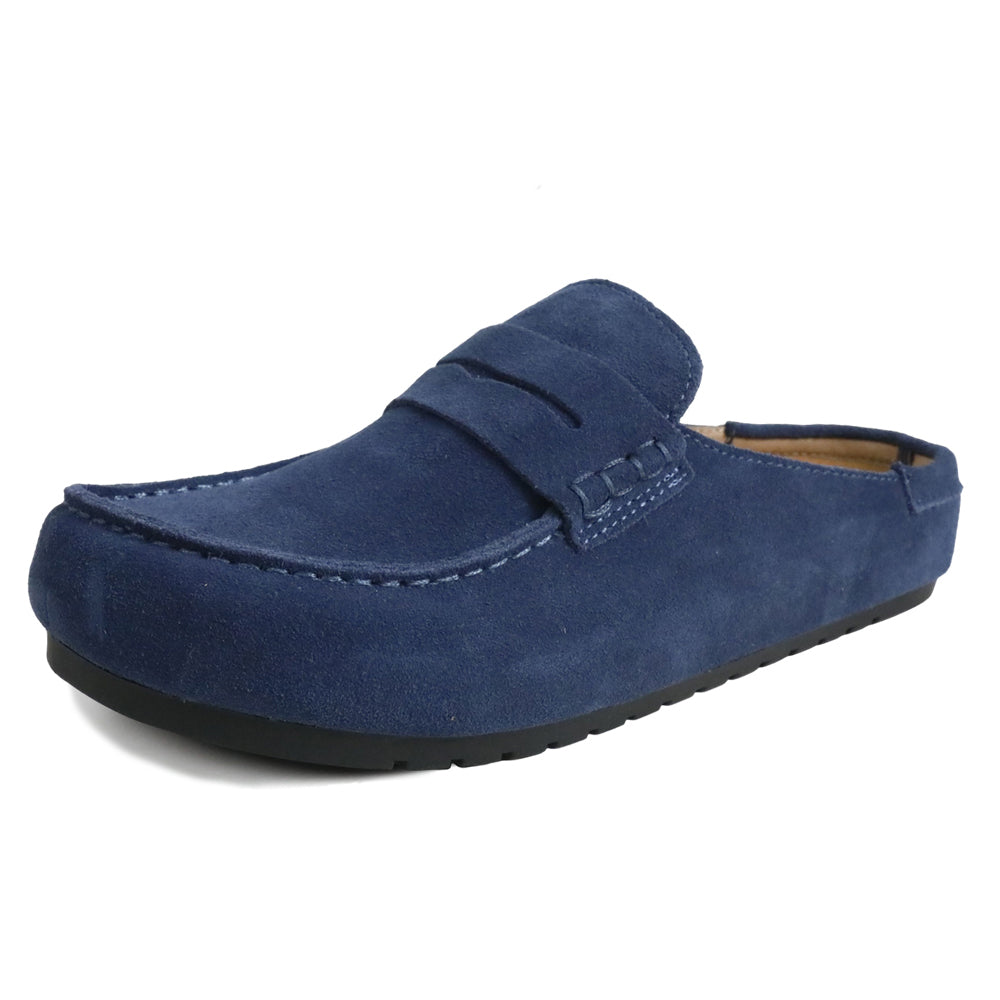 8559 Lofel | Genuine Suede Loafer Mules