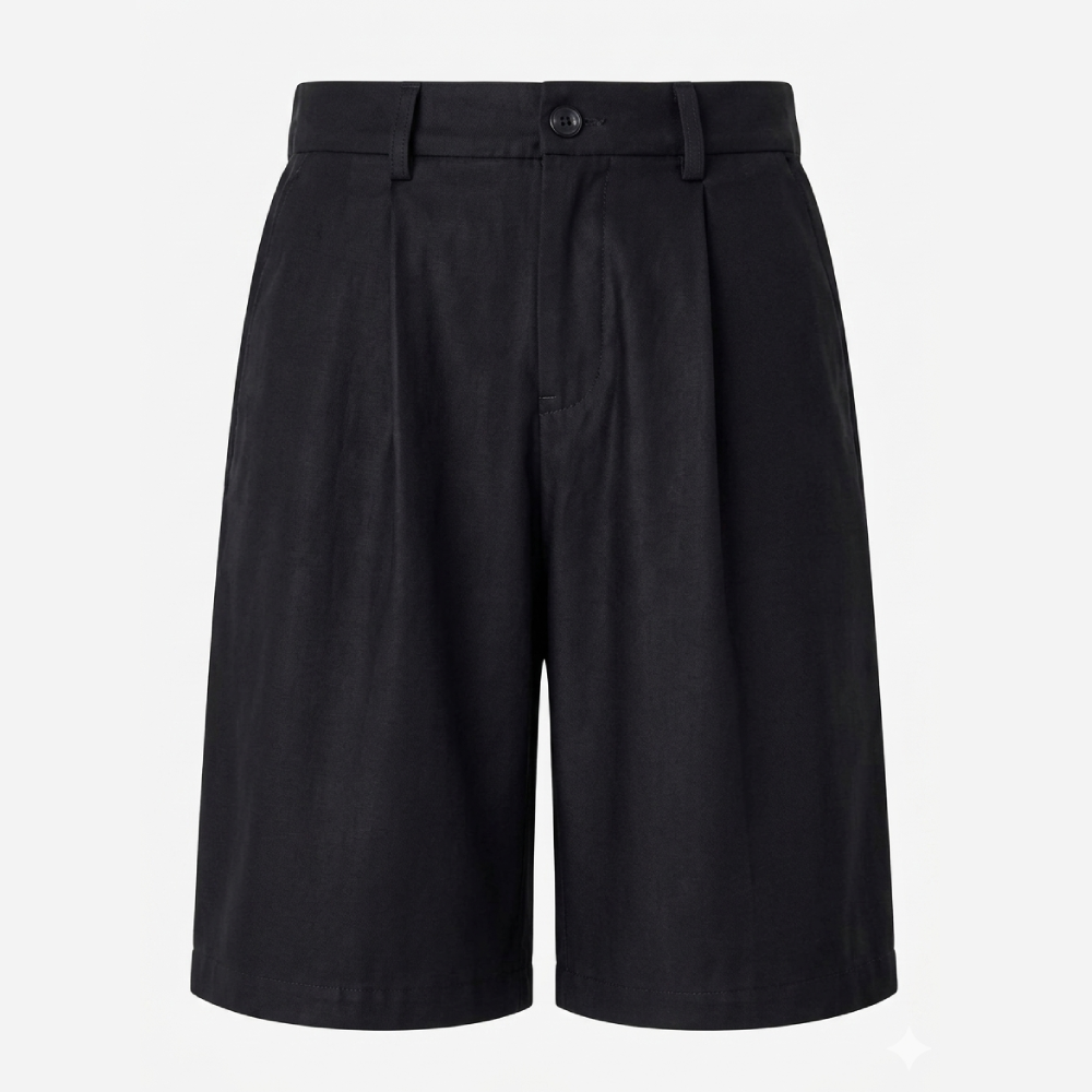 M500 Pleated Shorts