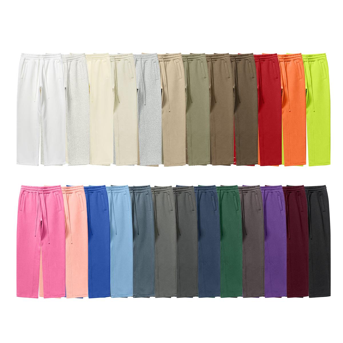 600GSM gerade Fleece-Jogginghose