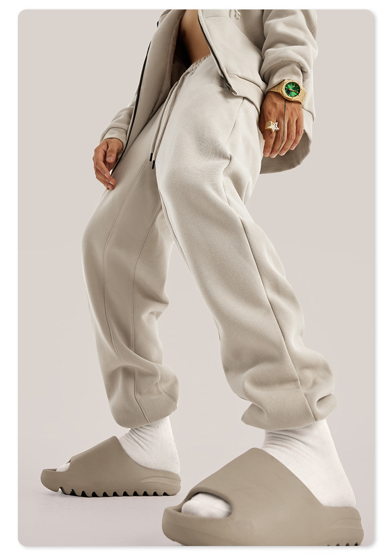 345 GSM Cuffed-Leg Fleece Comfort Sweatpants