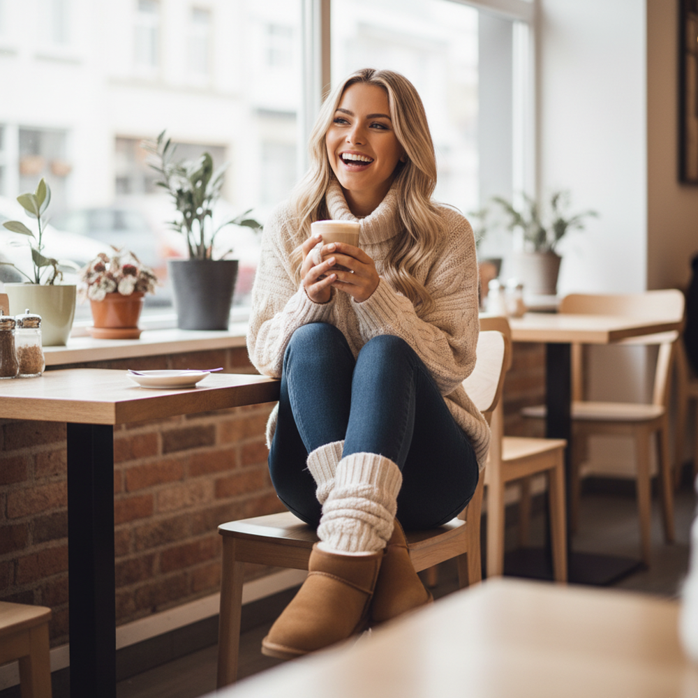 5899 Classic Ankle Snow Boots