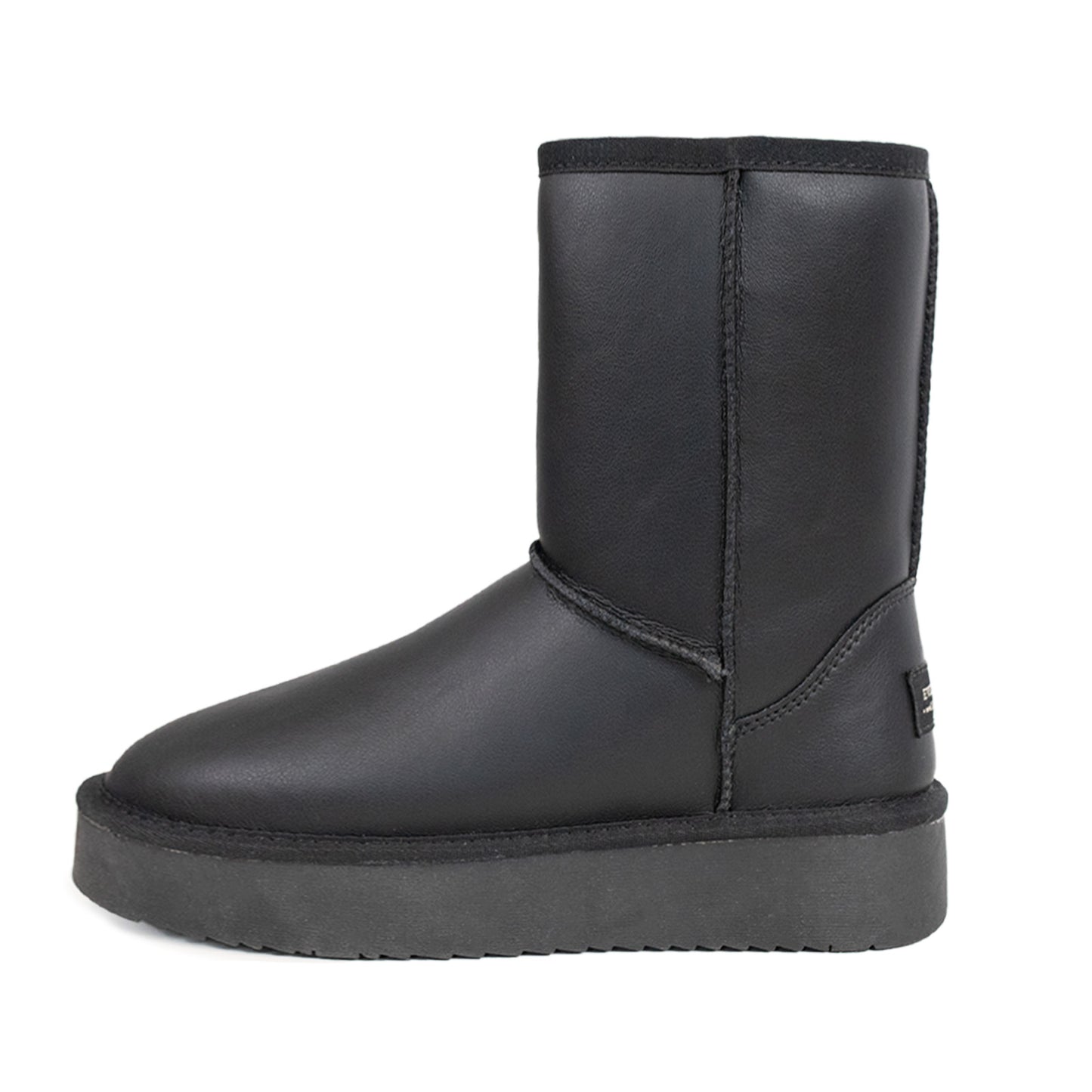 2430 Classic Leather Mid-Calf Boots