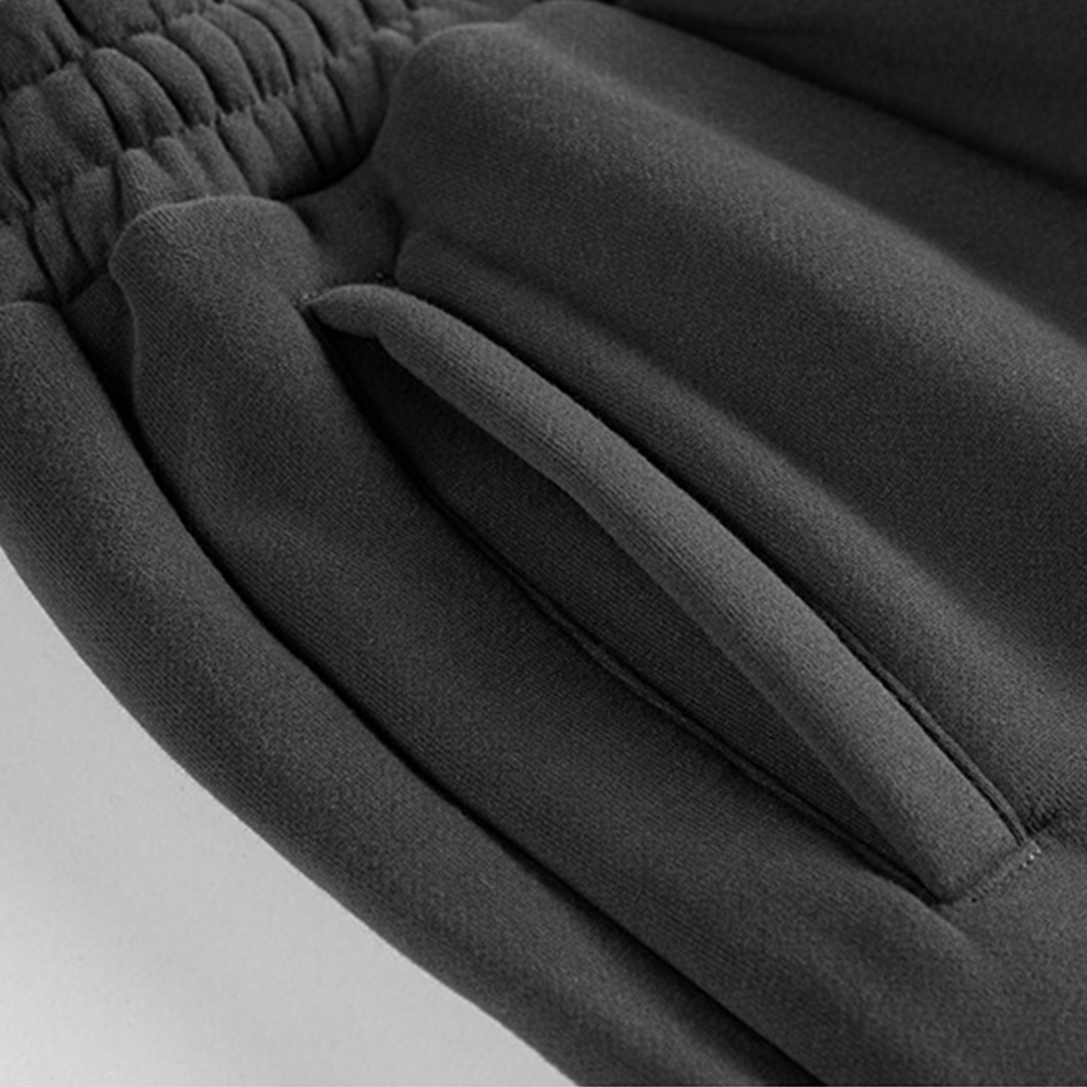 600GSM Fleece-Jogginghose mit Bündchen