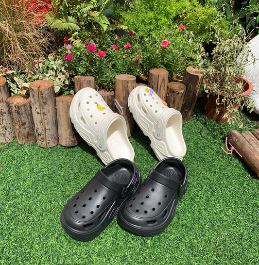 Tyler | Platform Cloud Slides Beach Garden Clogs - By EVELLYHOOTD